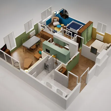 T3 Premium Montagne - Netflix Fibre - 6 Personnes - Parking