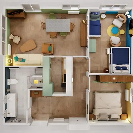 T3 Premium Montagne - Netflix Fibre - 6 Personnes - Parking Apartment *