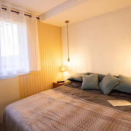8 Pers- Vue Montagne- Jardin & Ski- Internet- Parking Gratuit