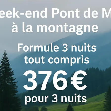 T3 Premium Montagne - Netflix Fibre - 6 Personnes - Parking *